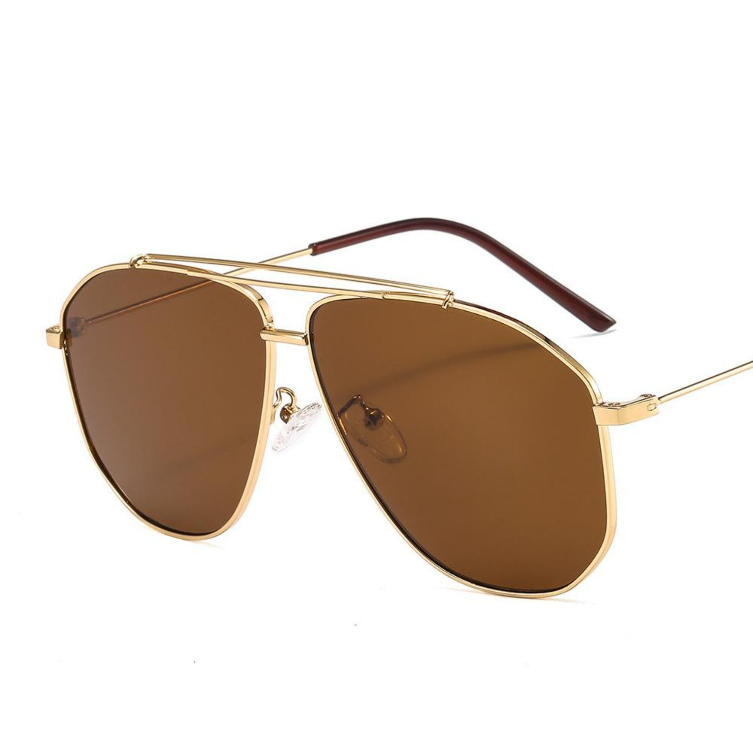 MonAmi® Retro metalen oversized dames zonnebril