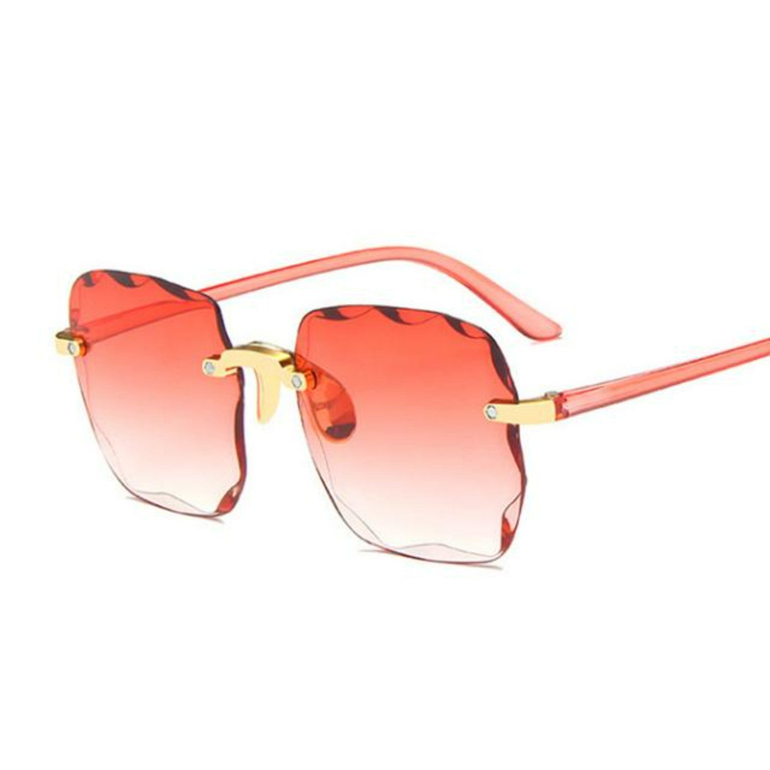 MonAmi® randloze dames zonnebril met vierkante rand