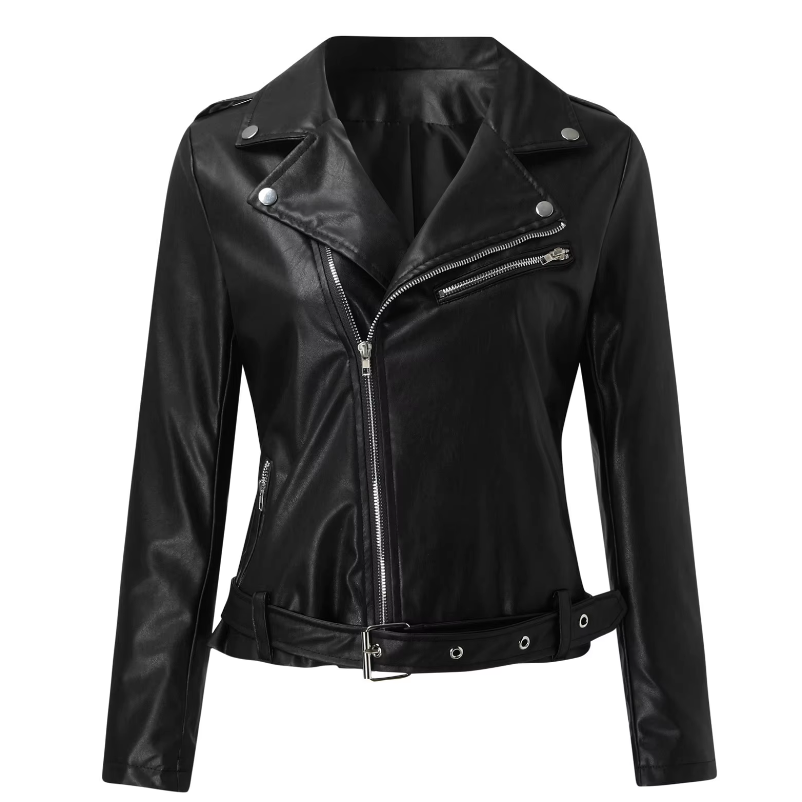 MonAmi moto sport leren jas dames