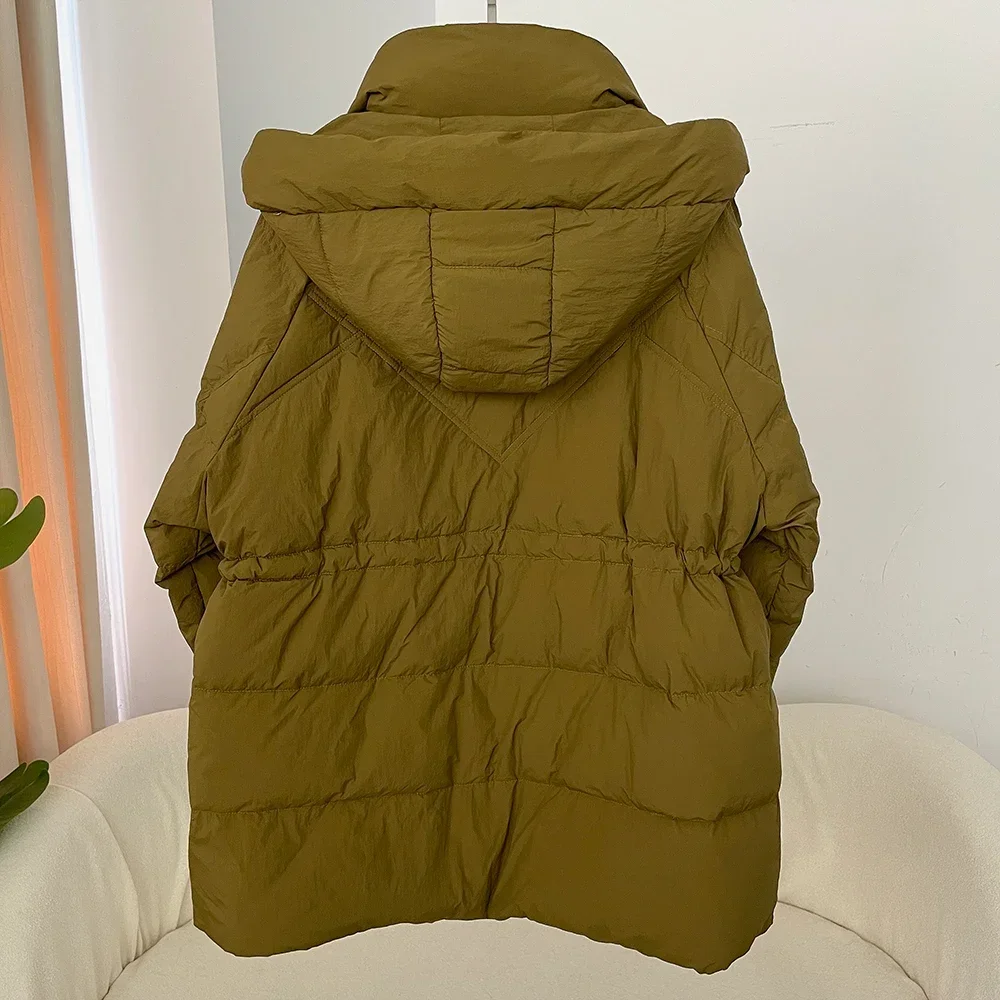 MonAmi parka stijl gewatteerde donsjas dames