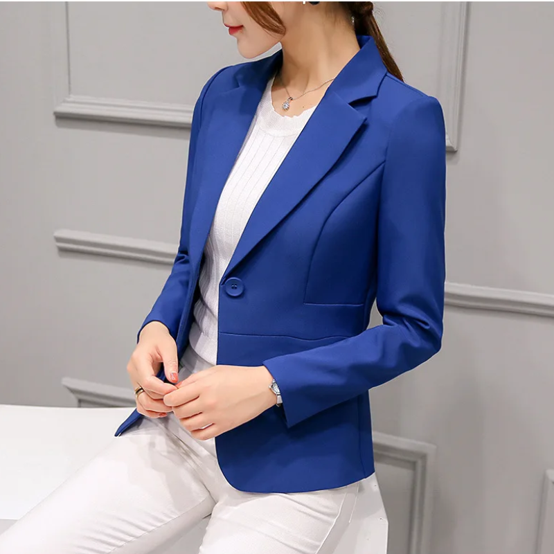 Netheid - Stijlvolle Dames Blazer Met Slim Fit - Ideaal Voor Kantoor