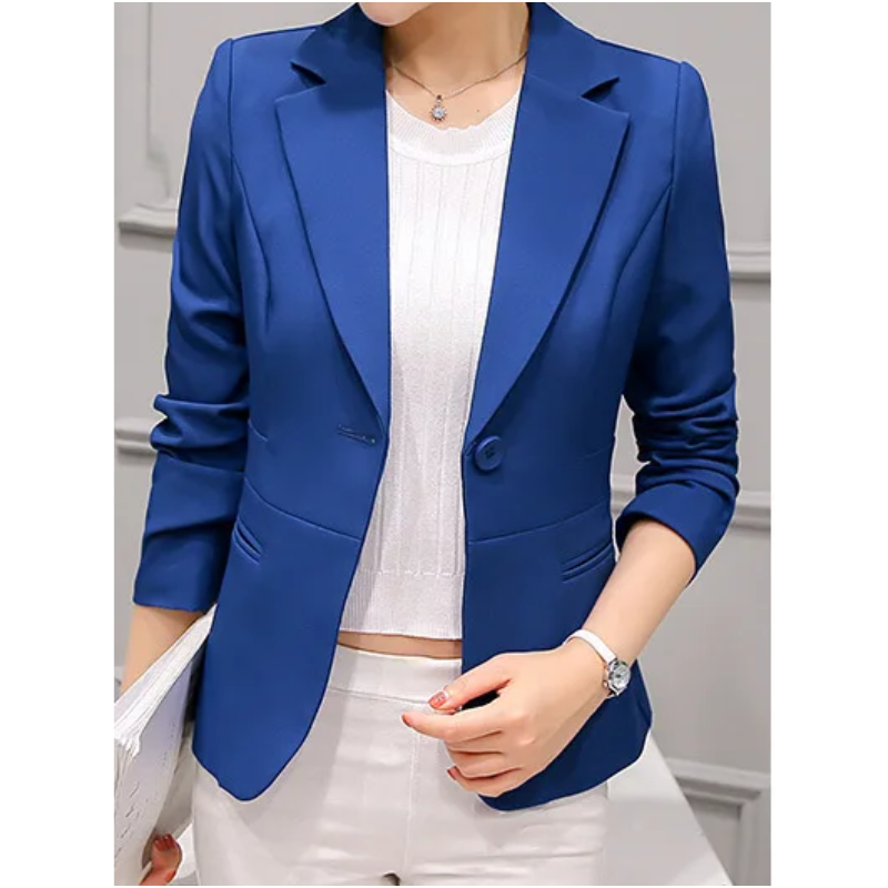 Netheid - Stijlvolle Dames Blazer Met Slim Fit - Ideaal Voor Kantoor