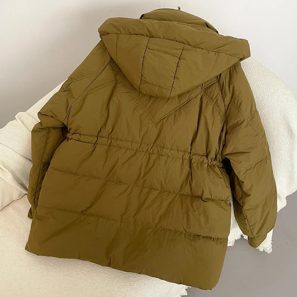 MonAmi parka stijl gewatteerde donsjas dames