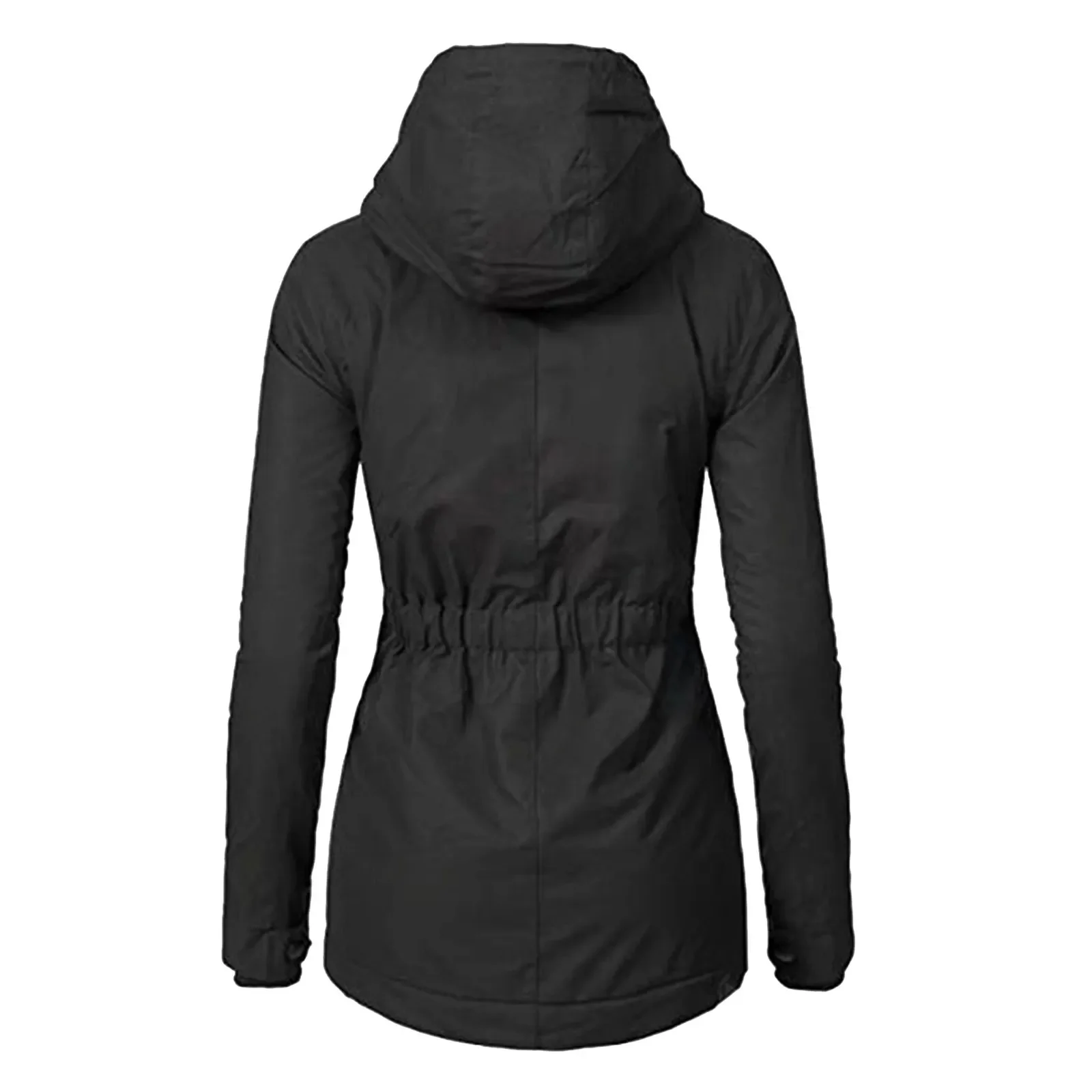 MonAmi Fleece gevoerde parka lange winterjas dames