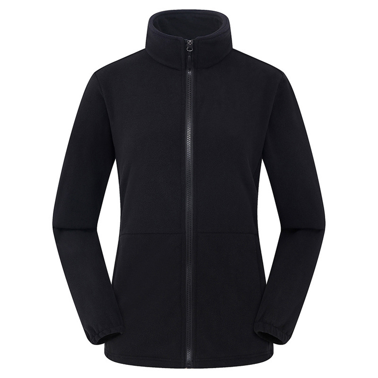 Softide - Warm Jasje met Ritssluiting en Elastische Manchetten, Fleece Vest Dames