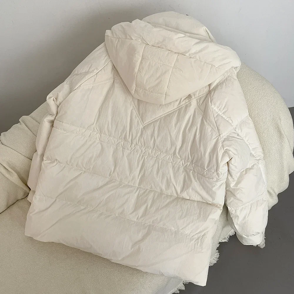 MonAmi parka stijl gewatteerde donsjas dames