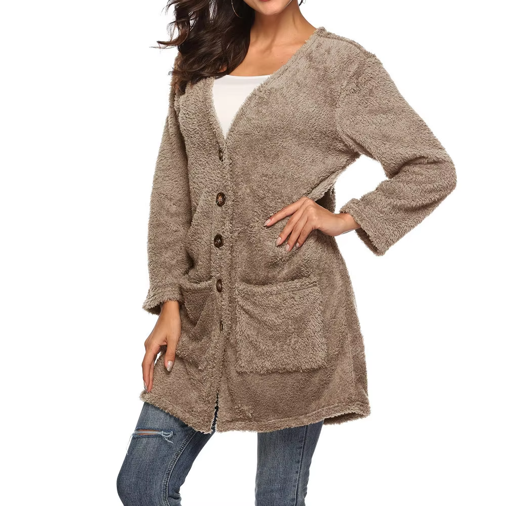 MonAmi double face fleece vesten dames