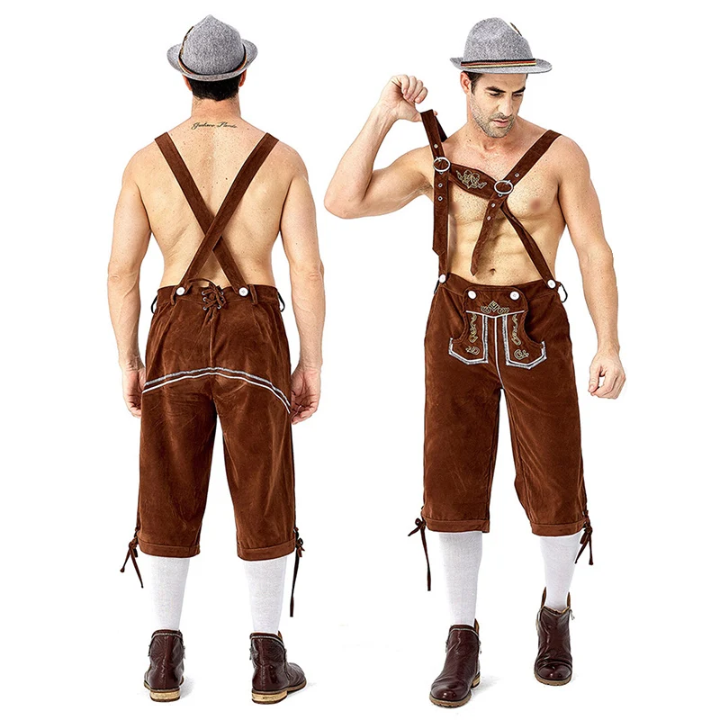 HerHues - Geruit Shirt voor Lederhosen Heren - Beierse Feestkleding