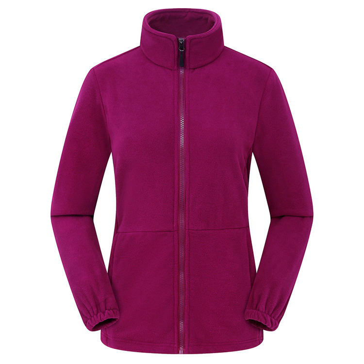 Softide - Warm Jasje met Ritssluiting en Elastische Manchetten, Fleece Vest Dames