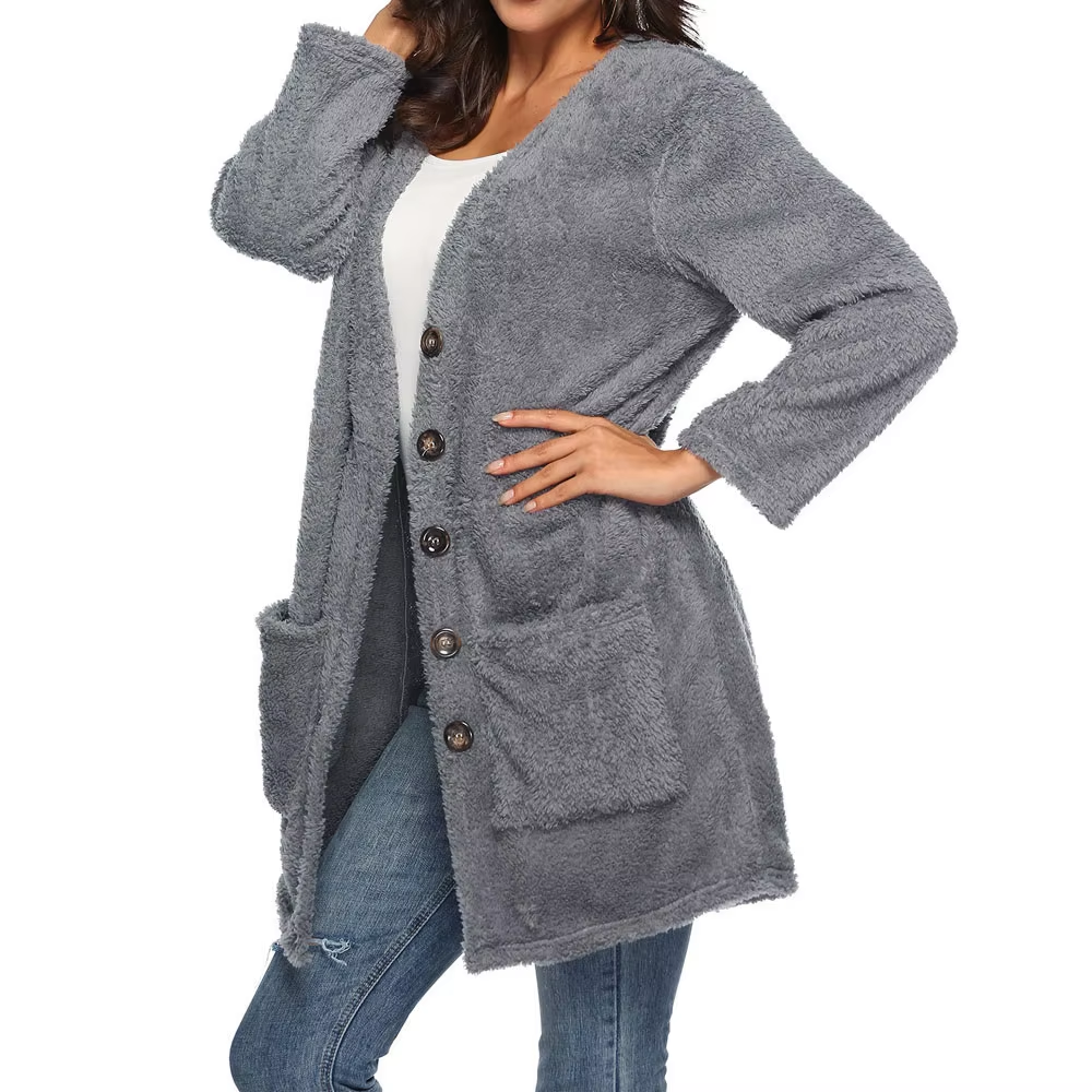 MonAmi double face fleece vesten dames