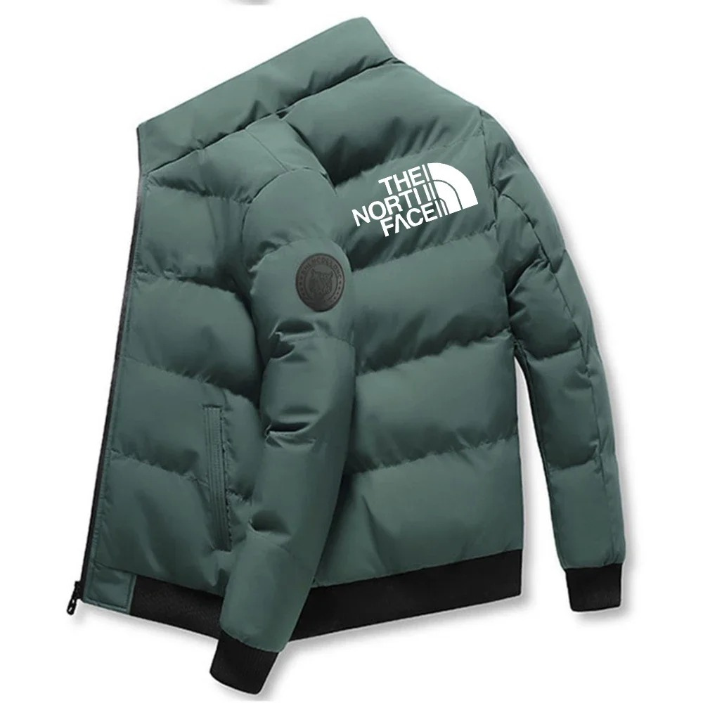 MonAmi Slanke puffer jas dames met logoprint