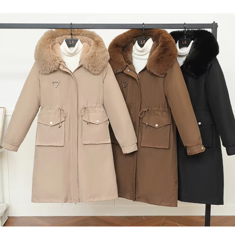 MonAmi Parka winterjas dames lange pasvorm