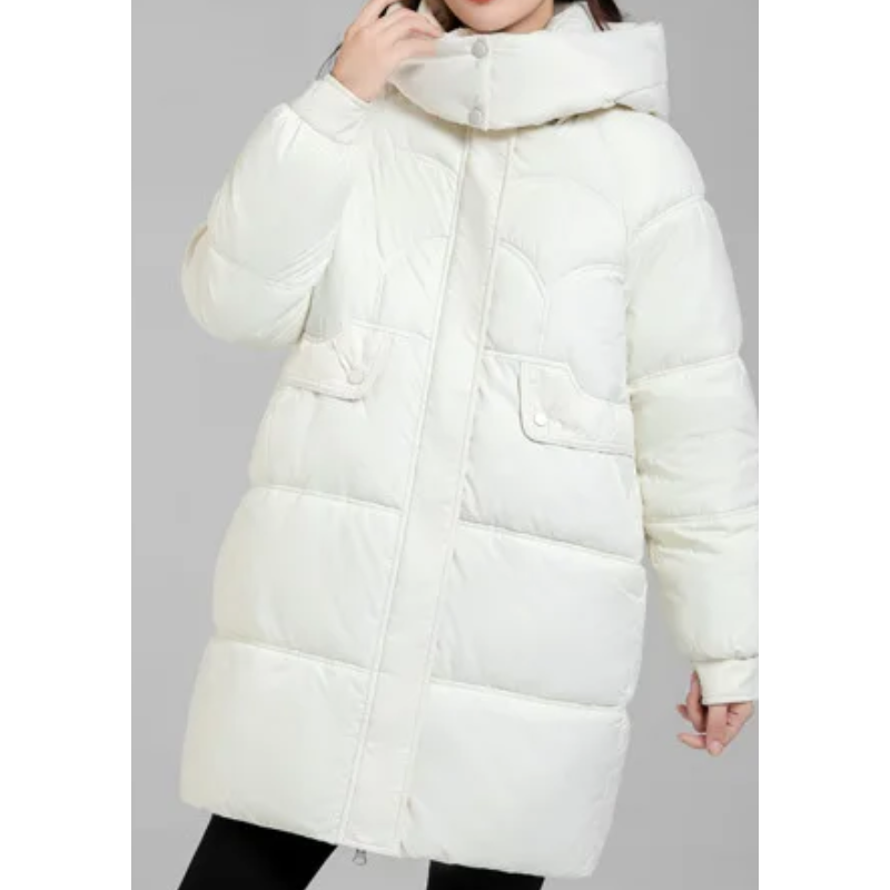 MonAmi plus size gewatteerde parka winterjas dames