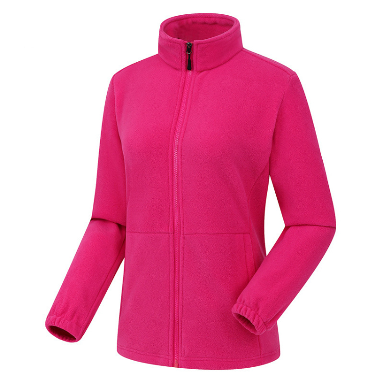 Softide - Warm Jasje met Ritssluiting en Elastische Manchetten, Fleece Vest Dames