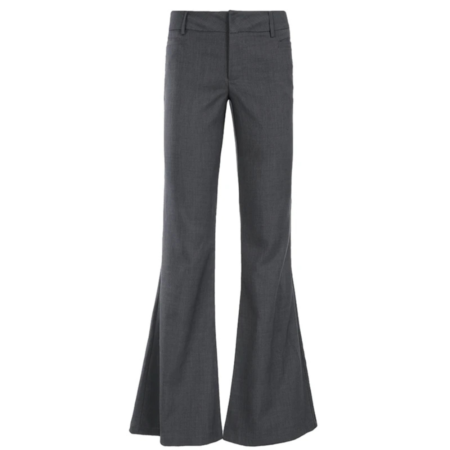 Renalta - Flared Broek Dames Hoog Gesneden Boho Patroon Bell Bottoms