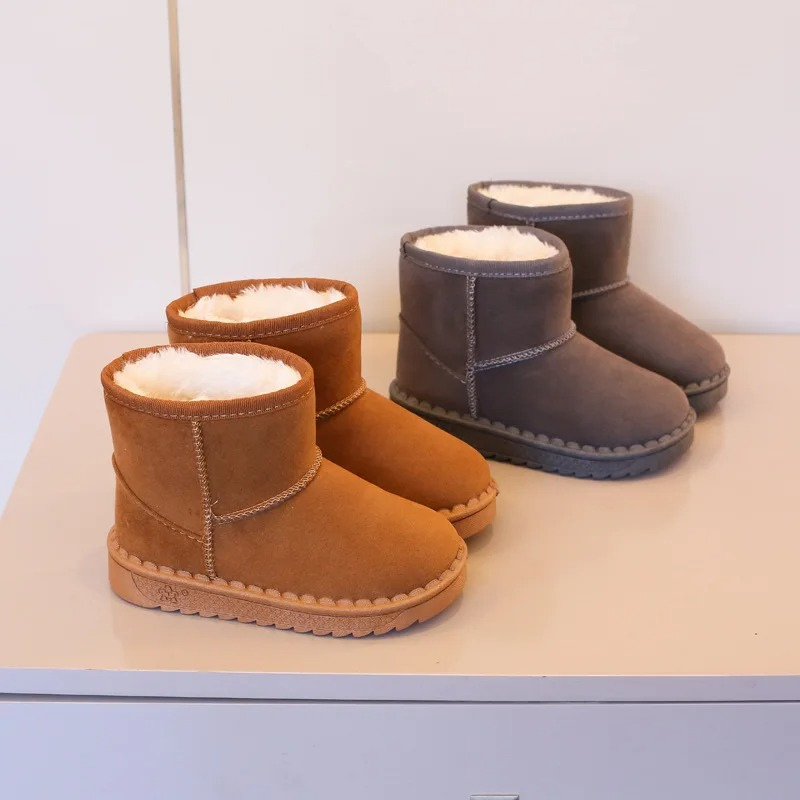 Stapsun - Dames Boots Met Warme Voering - Comfortabele Winter Enkel Laarzen