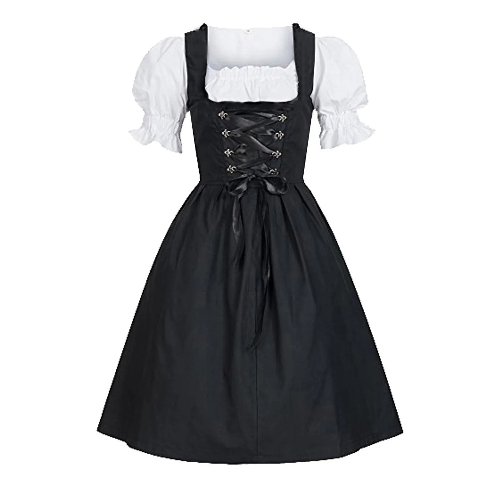 Dirlina - Traditionele Dirndl Dames Jurk met Schort