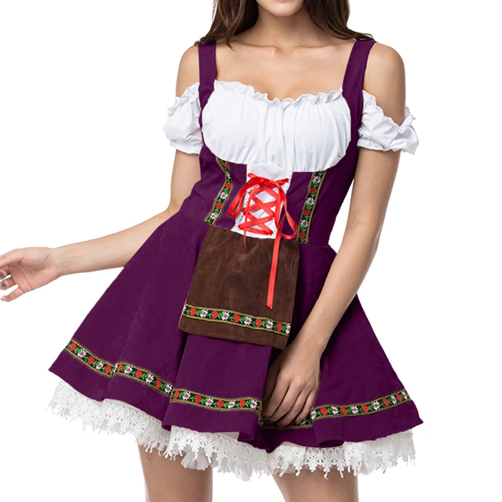 Didrila - Dirndl Dames Jurk voor Oktoberfest en Feesten