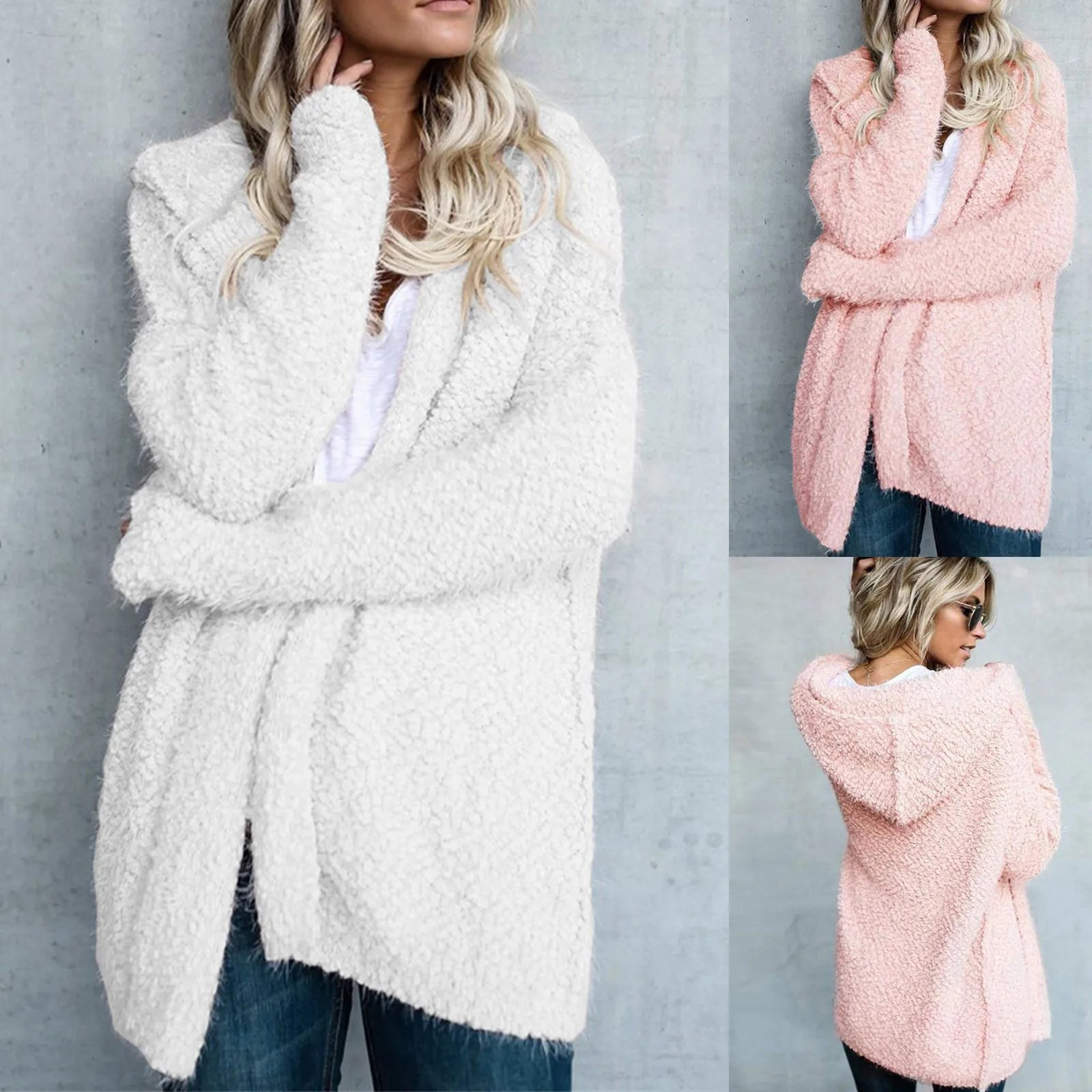 Isonvel - Zachte Teddy Jas Dames met Oversized Stijl en Comfortabele Textuur