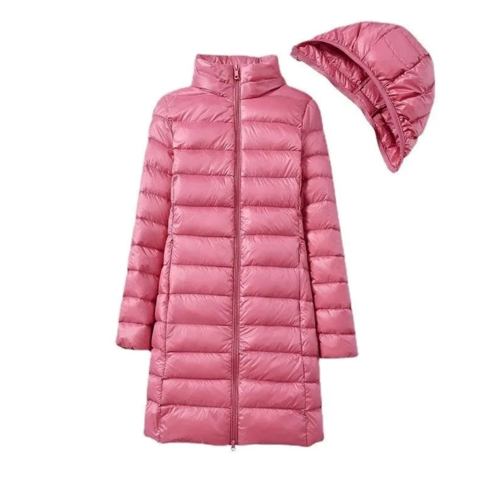 MonAmi Waterdichte lange puffer jas dames