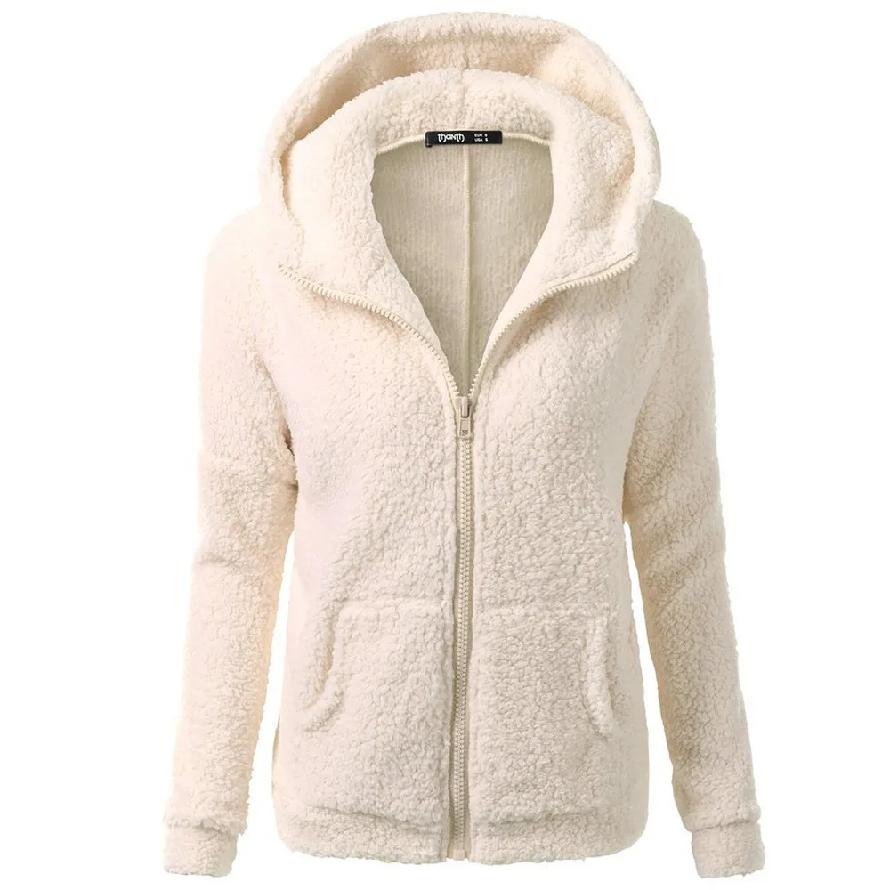 MonAmi wollen fleece vesten dames met rits