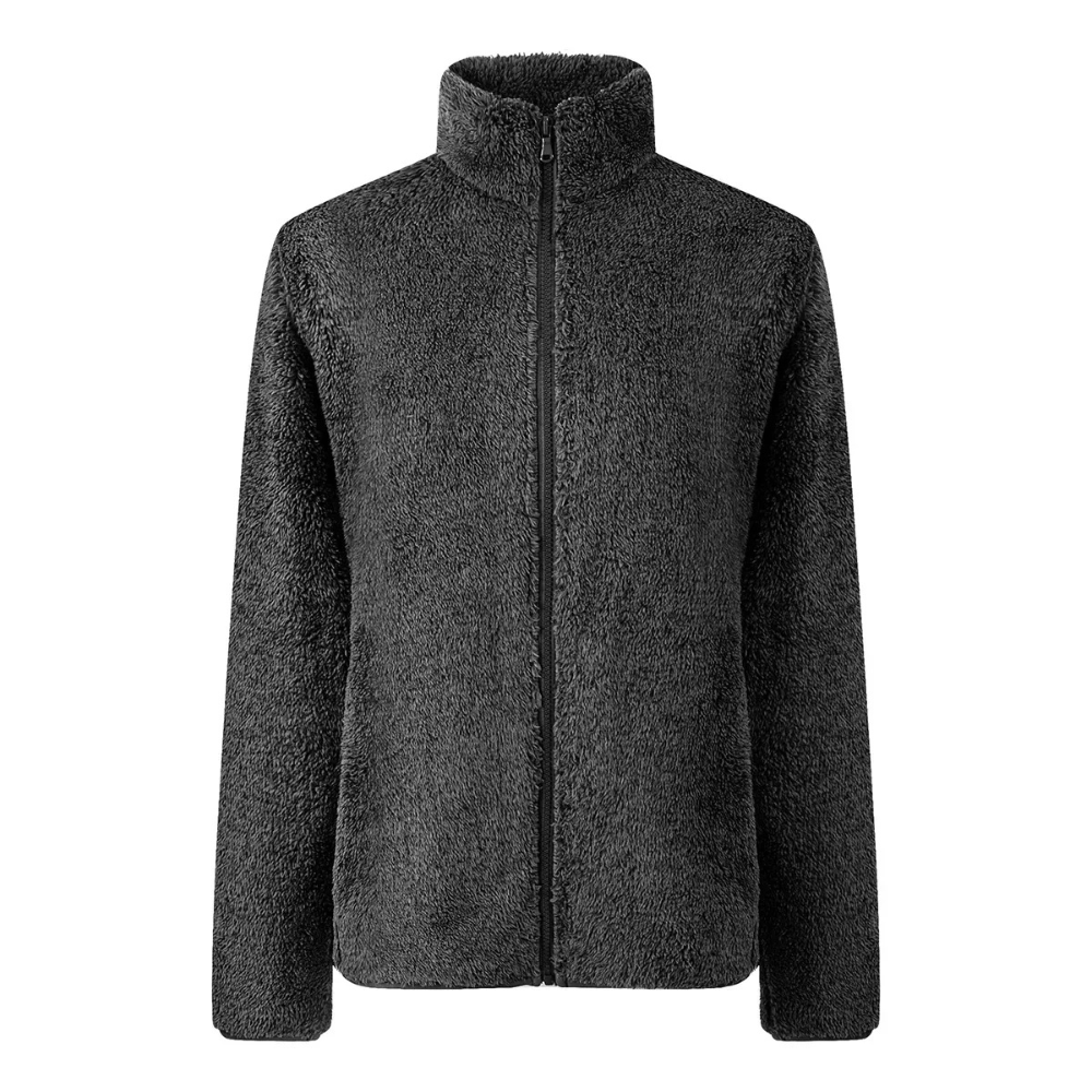 Softury - Pluche Jasje met Ritssluiting en Comfortabele Pasvorm, Fleece Vest Dames