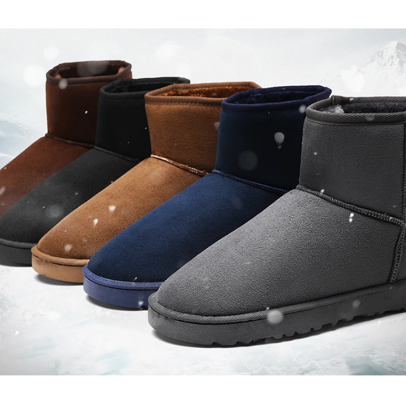 Classen - Dames Boots Met Warme Voering - Winter Antislip Enkel Laarzen