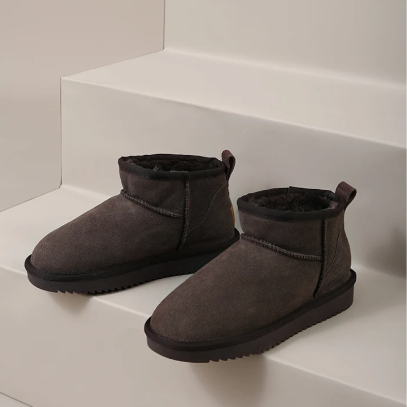 Schijee - Dames Boots Met Warme Voering - Winter Antislip Enkel Laarzen