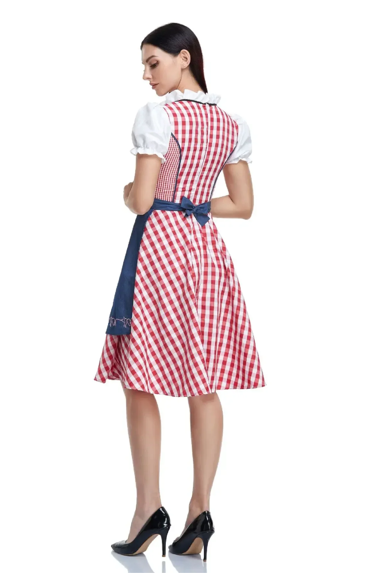 Birndra - Dirndl Dames Jurk met Unieke Borduursels