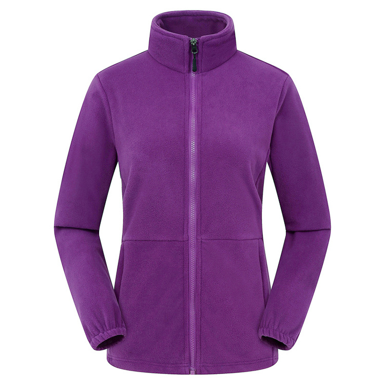 Softide - Warm Jasje met Ritssluiting en Elastische Manchetten, Fleece Vest Dames