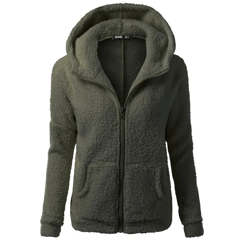 MonAmi wollen fleece vesten dames met rits