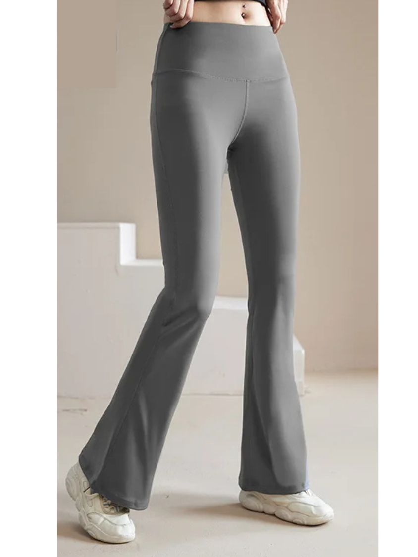 Celiora - Flared Broek Dames met Hoge Taille en Naadloze Pasvorm