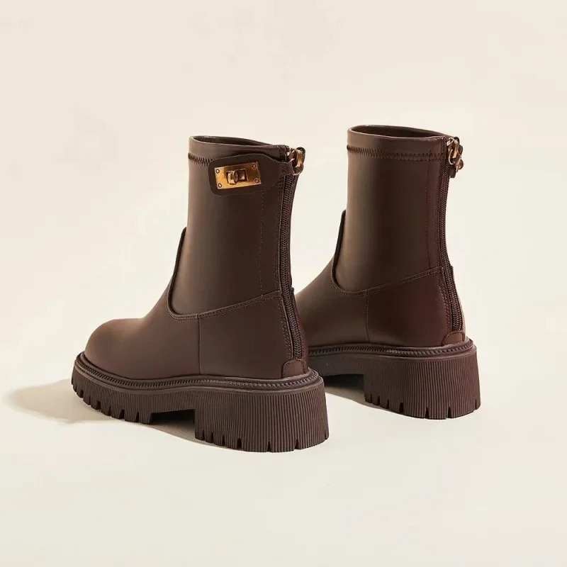 Zanetta - Dames Chelsea Boots met Zijrits en Enkelhoogte