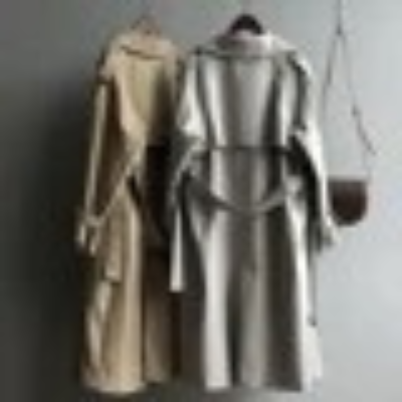 Norelia - Oversized Trenchcoat Dames, Dubbel Geknoopt, Lange Relaxte Pasvorm Damesjas