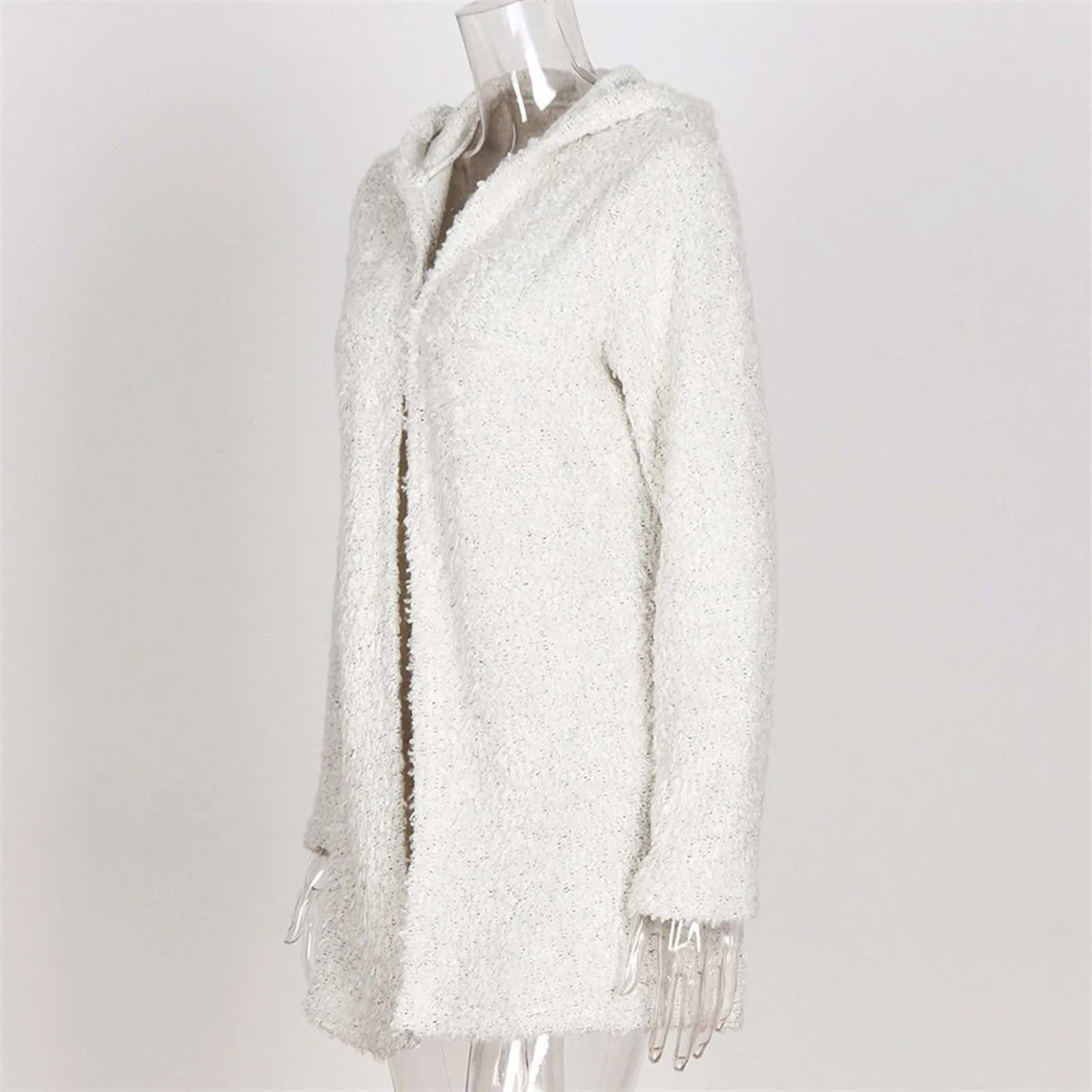 MonAmi elegante fleece lange vesten dames