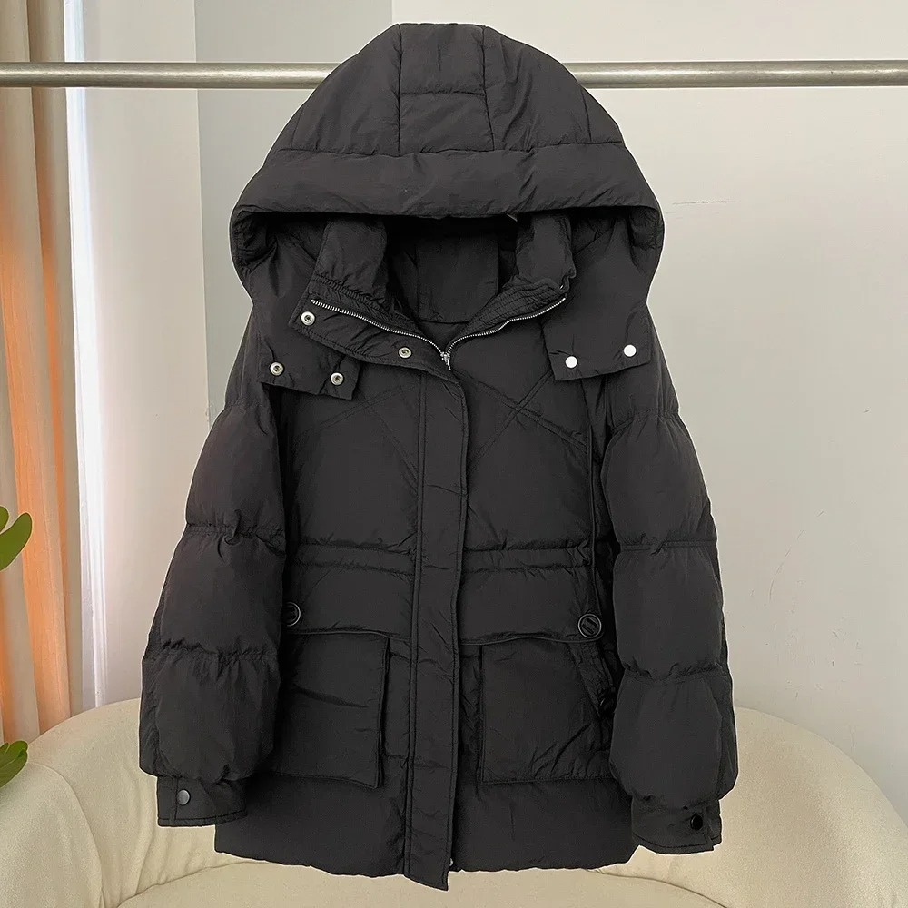 MonAmi parka stijl gewatteerde donsjas dames