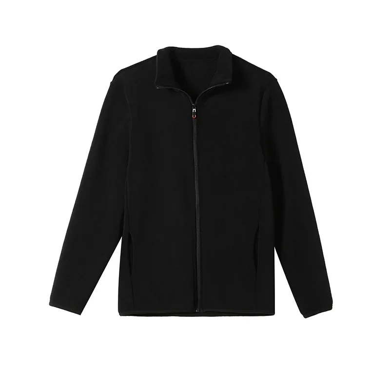 MonAmi fleece vesten dames met omslagkraag en rits