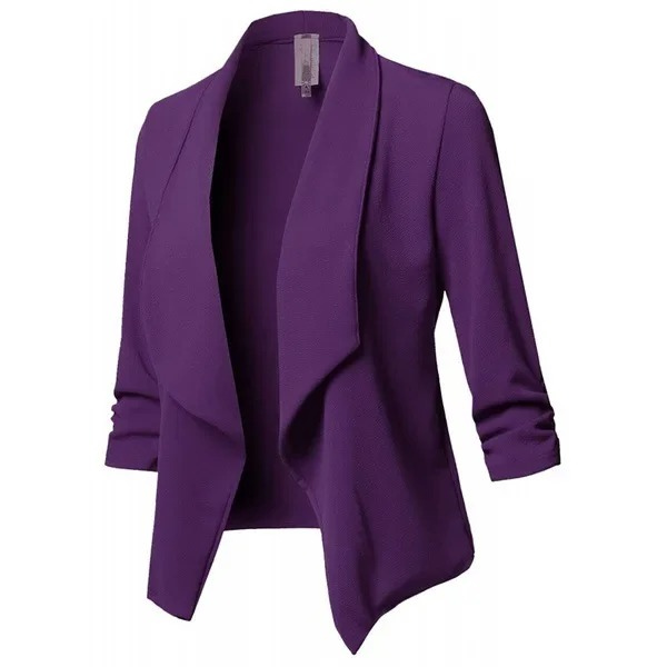 Blazera - Elegante Dames Blazer Met Open Front - Ideaal Voor Elke Dag