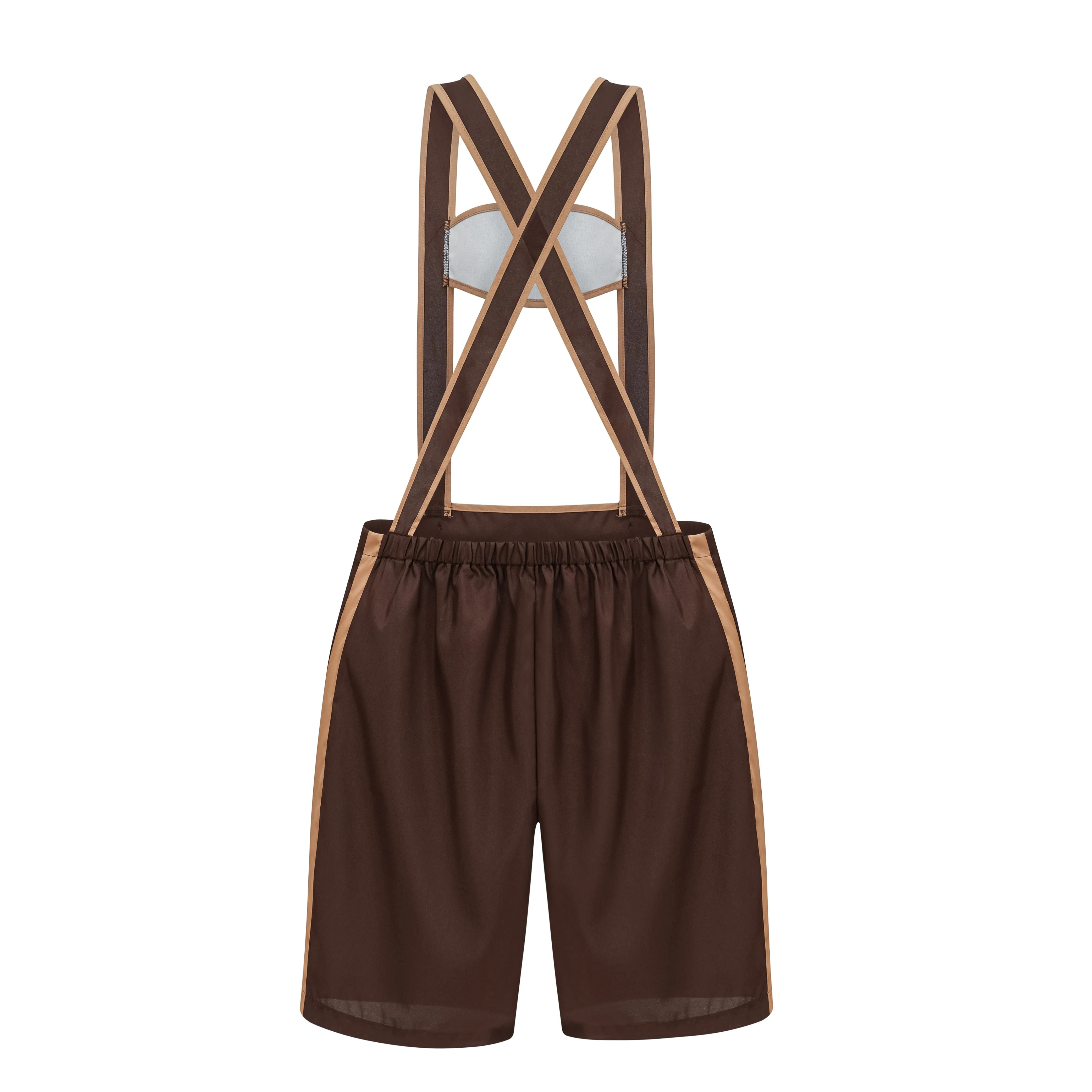 JagerHe - Lederhosen Set voor Heren met Korte Broek - Oktoberfest Kleding