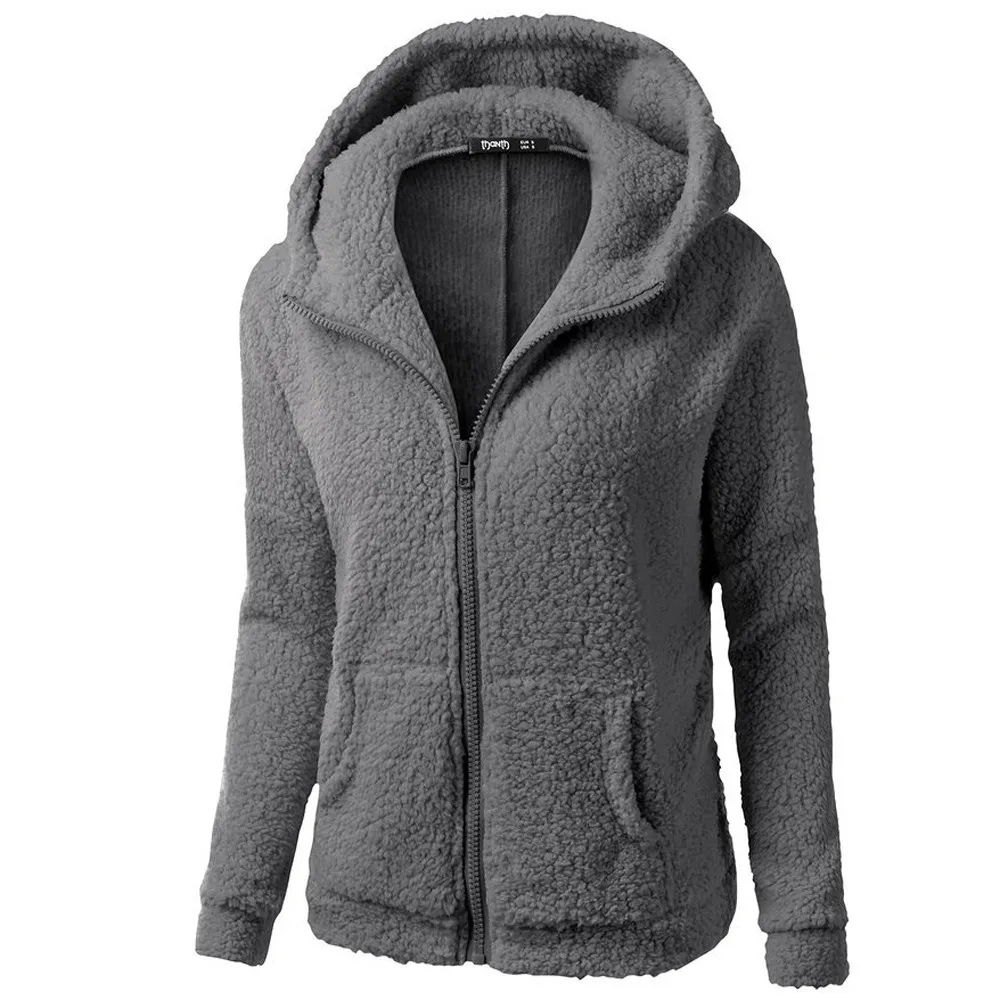 MonAmi wollen fleece vesten dames met rits