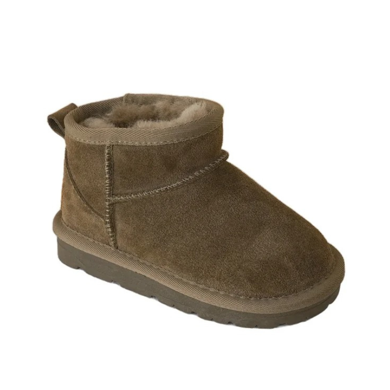 Stijlux - Dames Boots Met Warme Voering - Winter Enkellaarzen Antislip