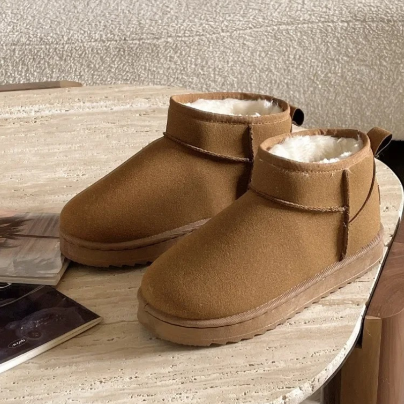 Comfort - Dames Boots Met Warme Voering - Winter Antislip Enkellaarzen