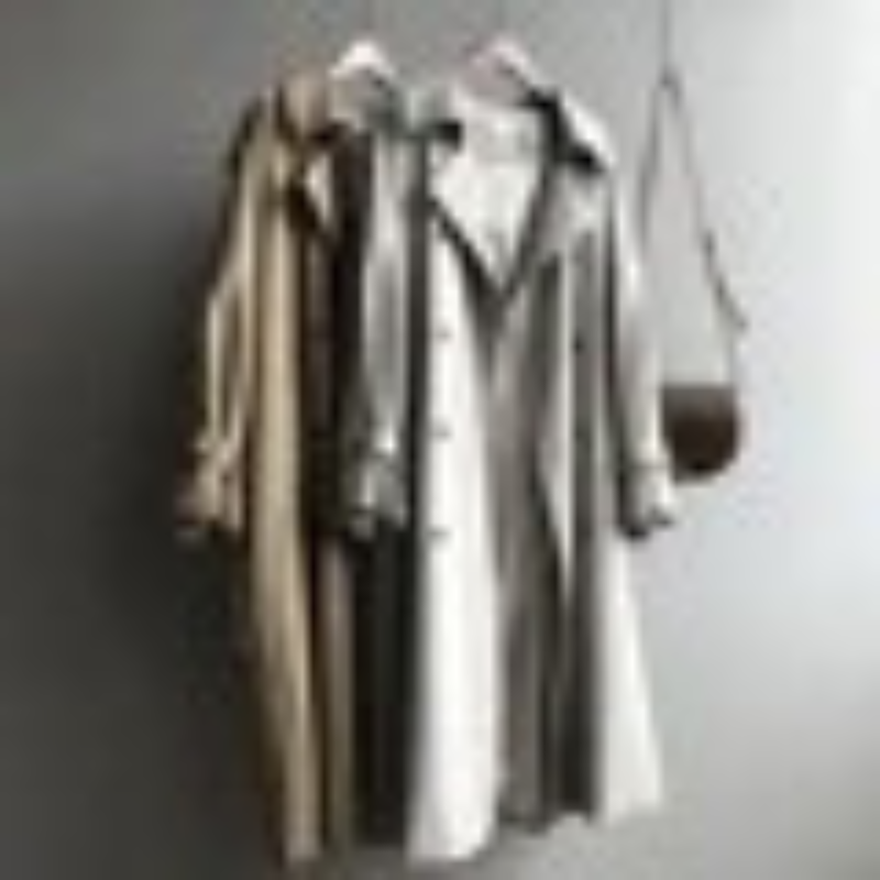 Norelia - Oversized Trenchcoat Dames, Dubbel Geknoopt, Lange Relaxte Pasvorm Damesjas