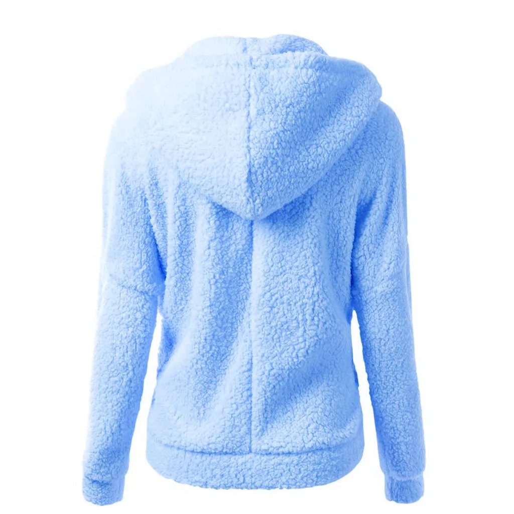 MonAmi fleece vesten dames met capuchon en rits