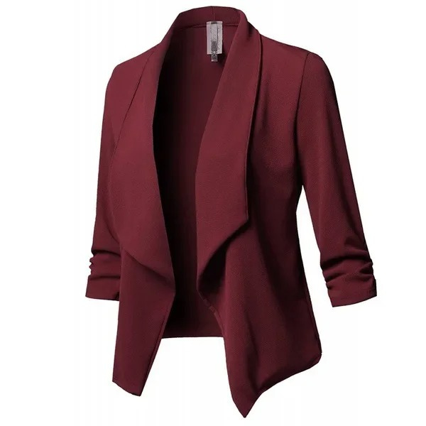 Blazera - Elegante Dames Blazer Met Open Front - Ideaal Voor Elke Dag