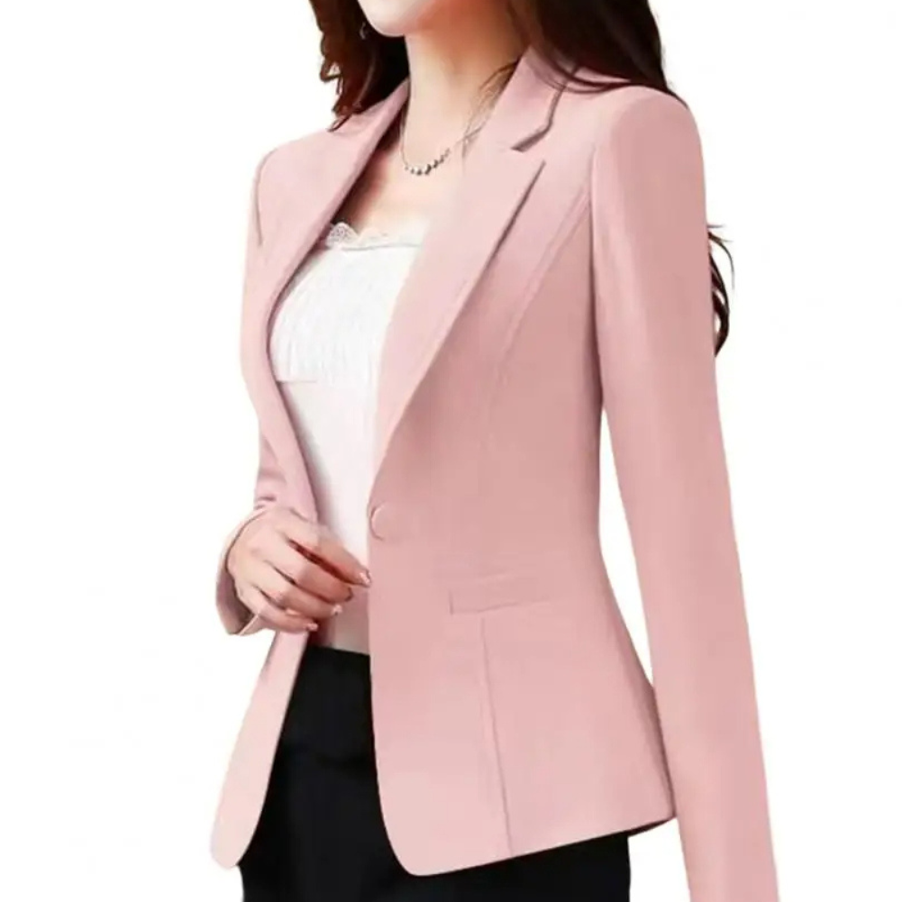 Chiquez - Elegante Dames Blazer Met Slim Fit - Perfect Voor Kantoor