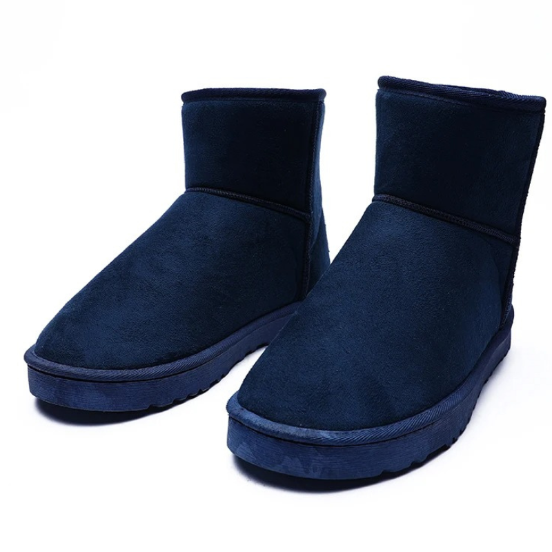 Damevel - Dames Boots Met Warme Voering - Winter Antislip Enkellaarzen