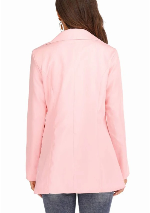 Graciel - Lange Dames Blazer Met Slim Fit - Perfect Voor Casual en Werk