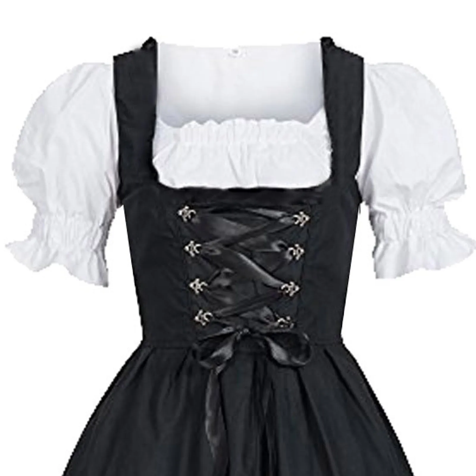 Dirlina - Traditionele Dirndl Dames Jurk met Schort