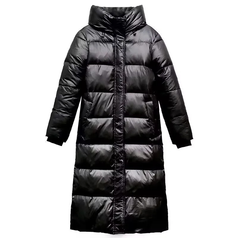 MonAmi waterdichte lange winterjas dames met capuchon